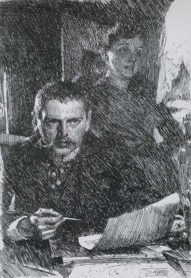 Zorn and His Wife